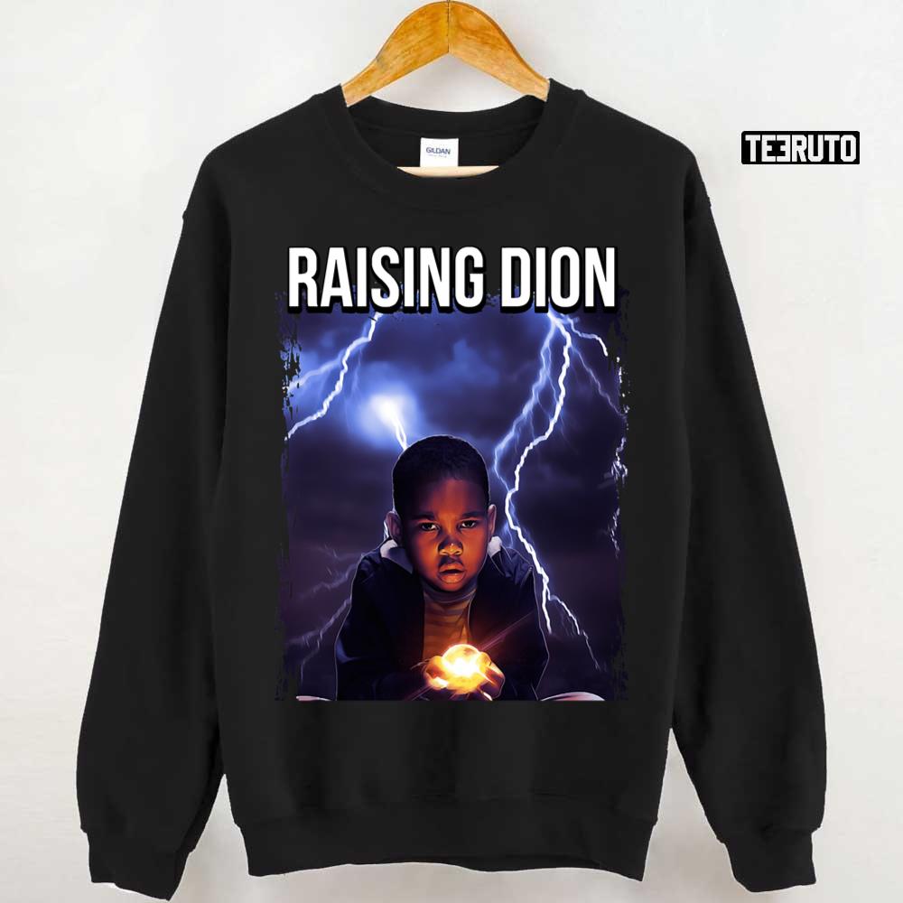 Team Boy Girl Raising Dion Superhero Halloween Retro Unisex Hoodie