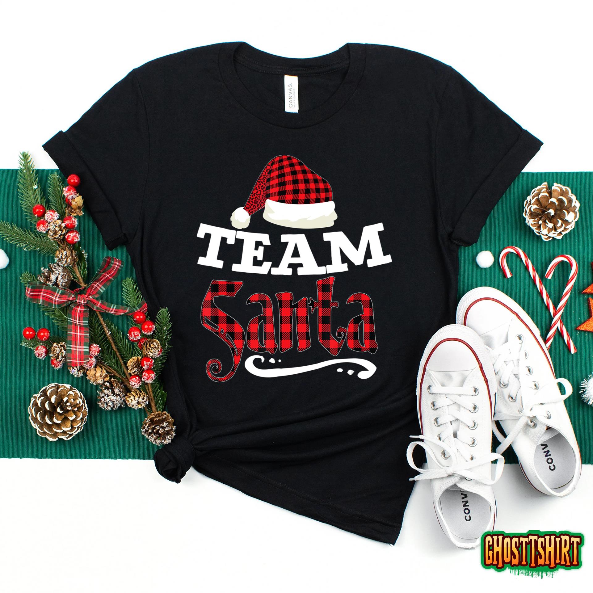 Team Santa Family Group Matching Christmas Pajama Party Sweatshirt