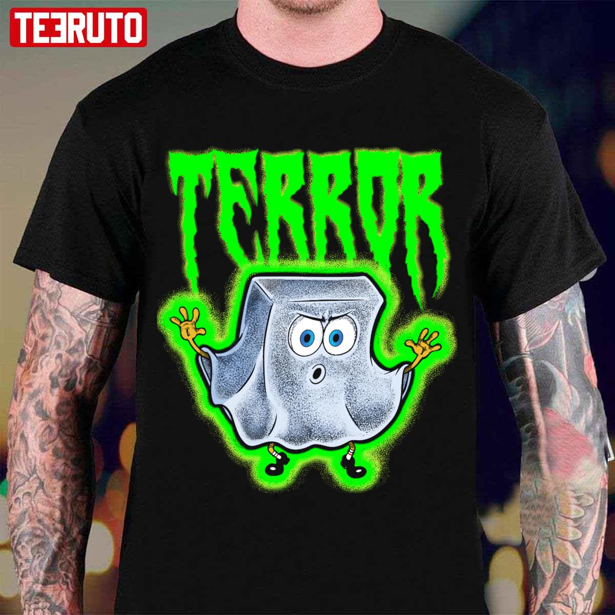 Terror Pants Halloween Spongebob Unisex T-Shirt