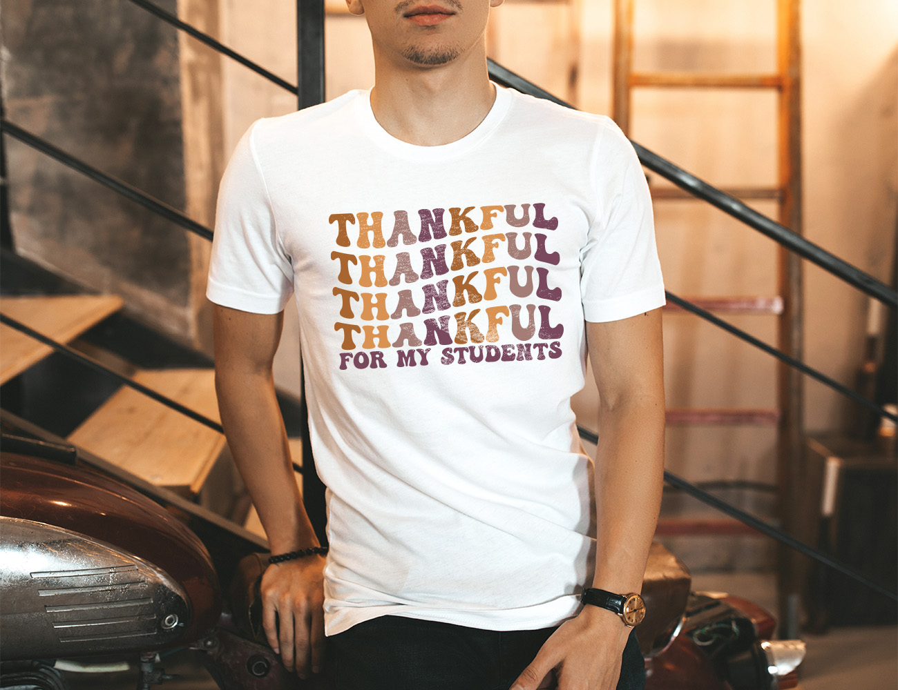 Thankful For My Student | Thanksgiving Teacher Shirts