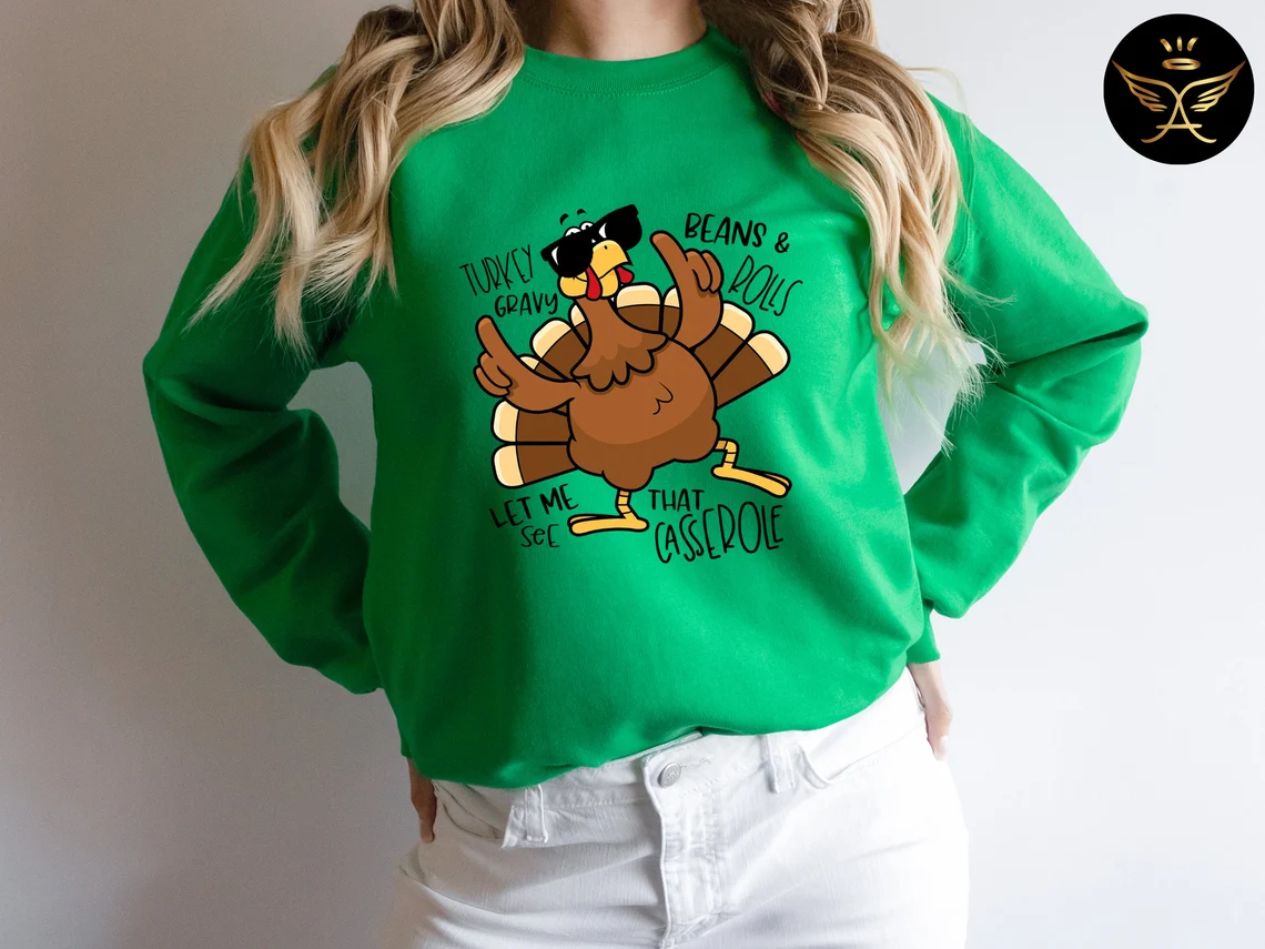 Thanksgiving Food Sweatshirt