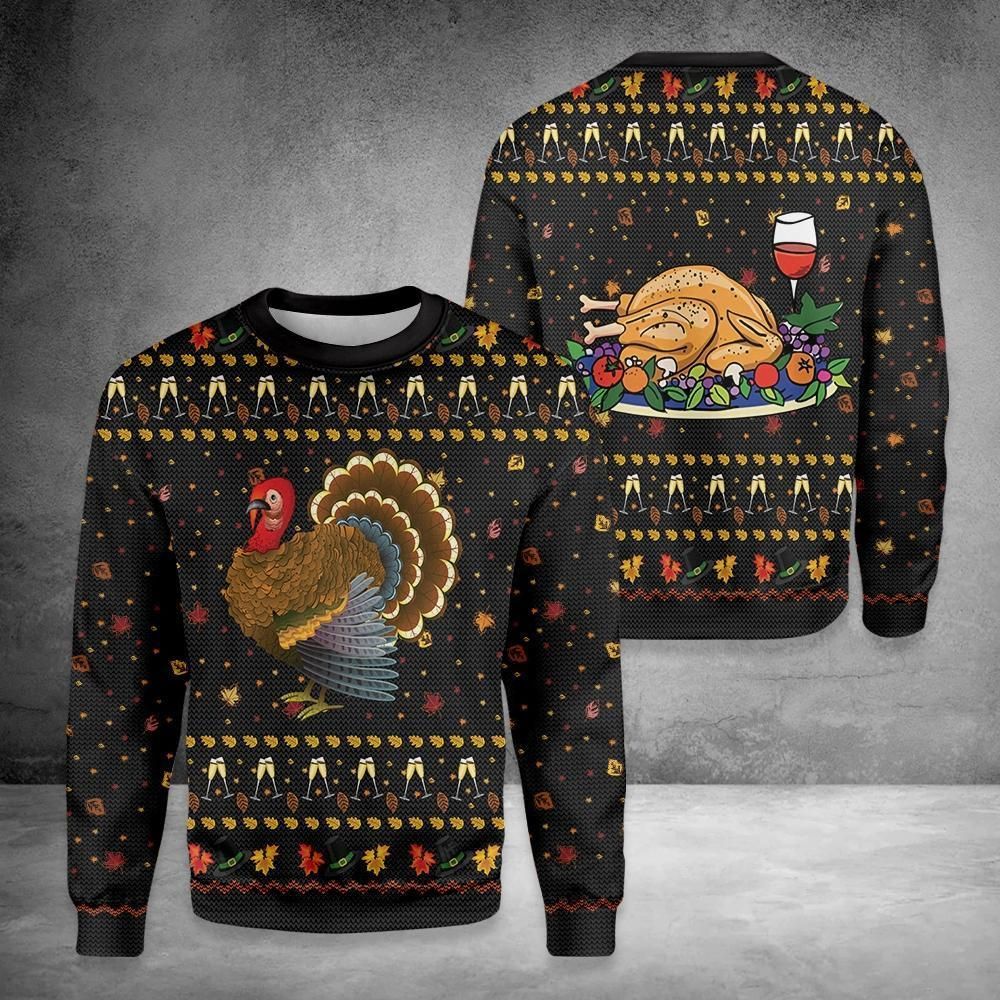 Thanksgiving Ugly Christmas Sweater- Best Christmas Gifts 2023