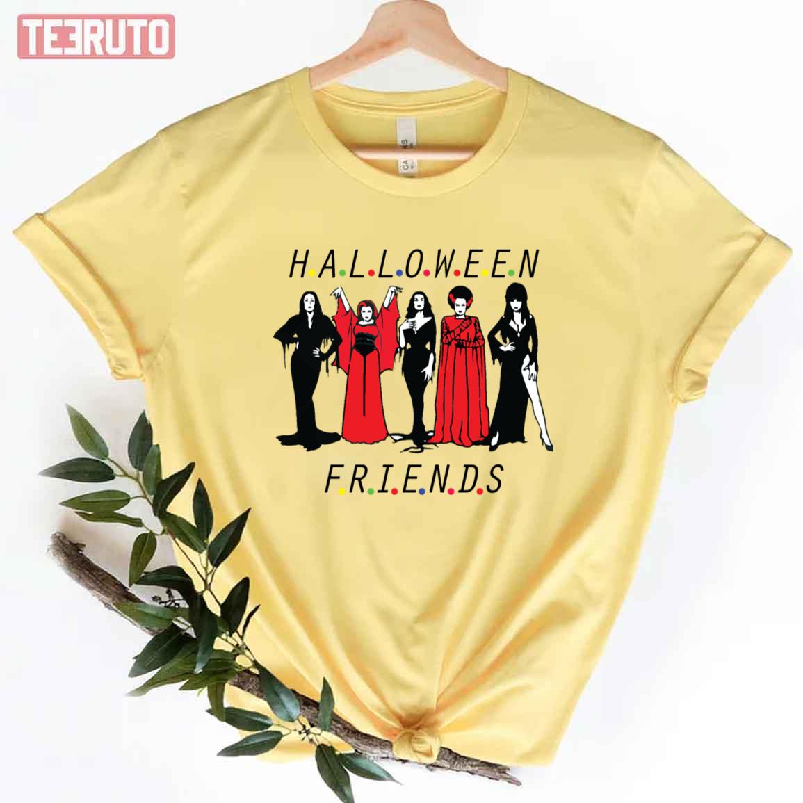 The Adams And Friend Halloween Friends Unisex T-Shirt