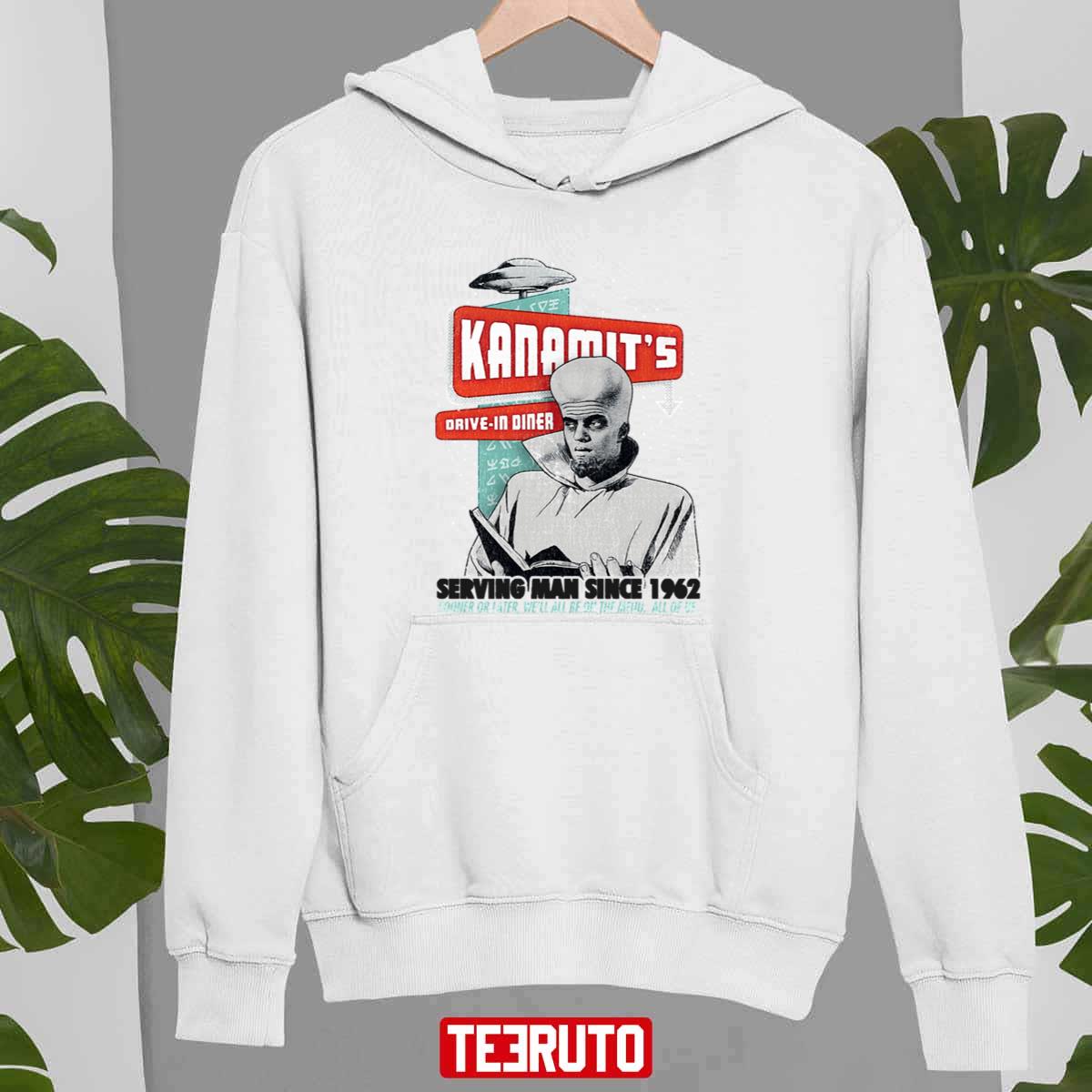 The Another Twilight Zone Movie Big Eye Science Fiction Kanamits Diner Black Halloween Unisex Sweatshirt