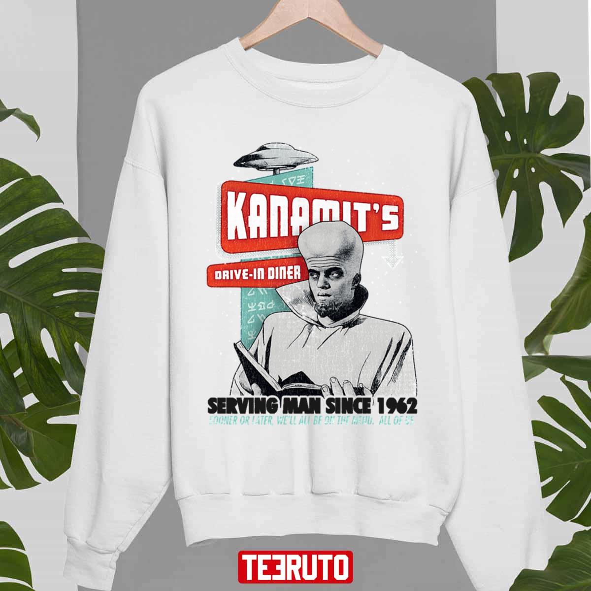 The Another Twilight Zone Movie Big Eye Science Fiction Kanamits Diner Black Halloween Unisex Sweatshirt