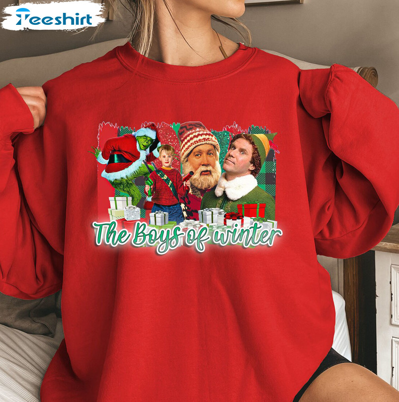 The Boys Of Winter Christmas Sweatshirt, Unisex Hoodie