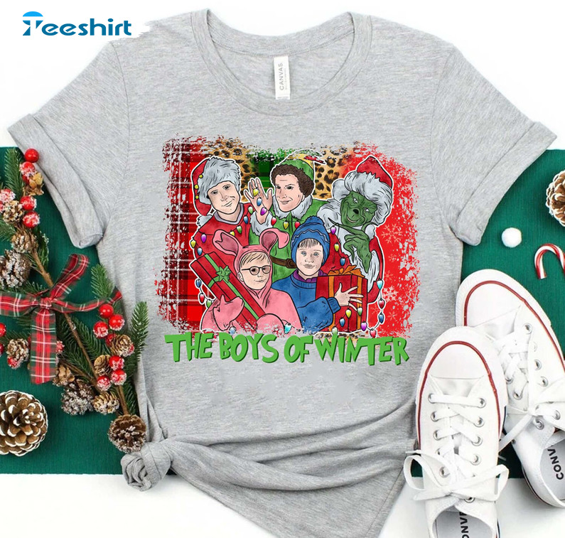 The Boys Of Winter Shirt, Christmas Funny Sweatshirt Unisex Hoodie