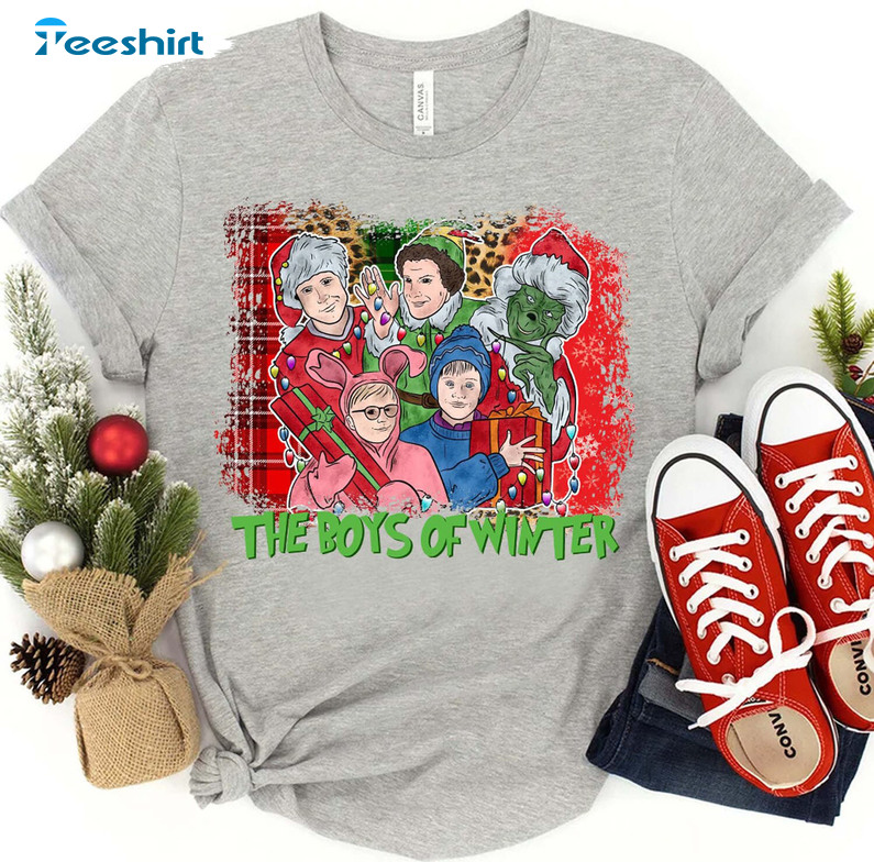 The Boys Of Winter Shirt, Christmas Funny Sweatshirt Unisex Hoodie