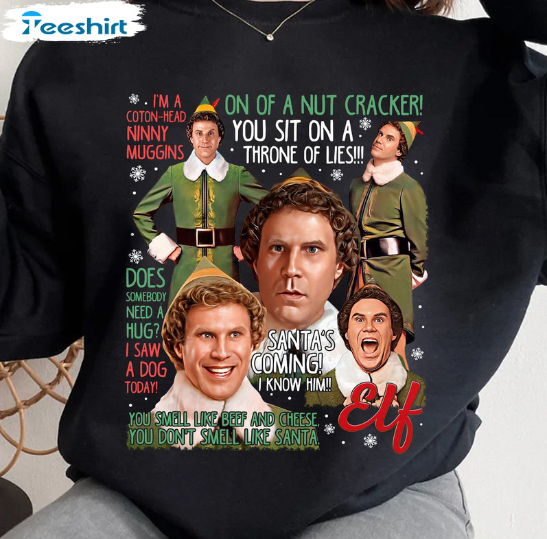 The Elf Quotes Buddy Hobbs Shirt – Christmas Movie Sweatshirt Hoodie