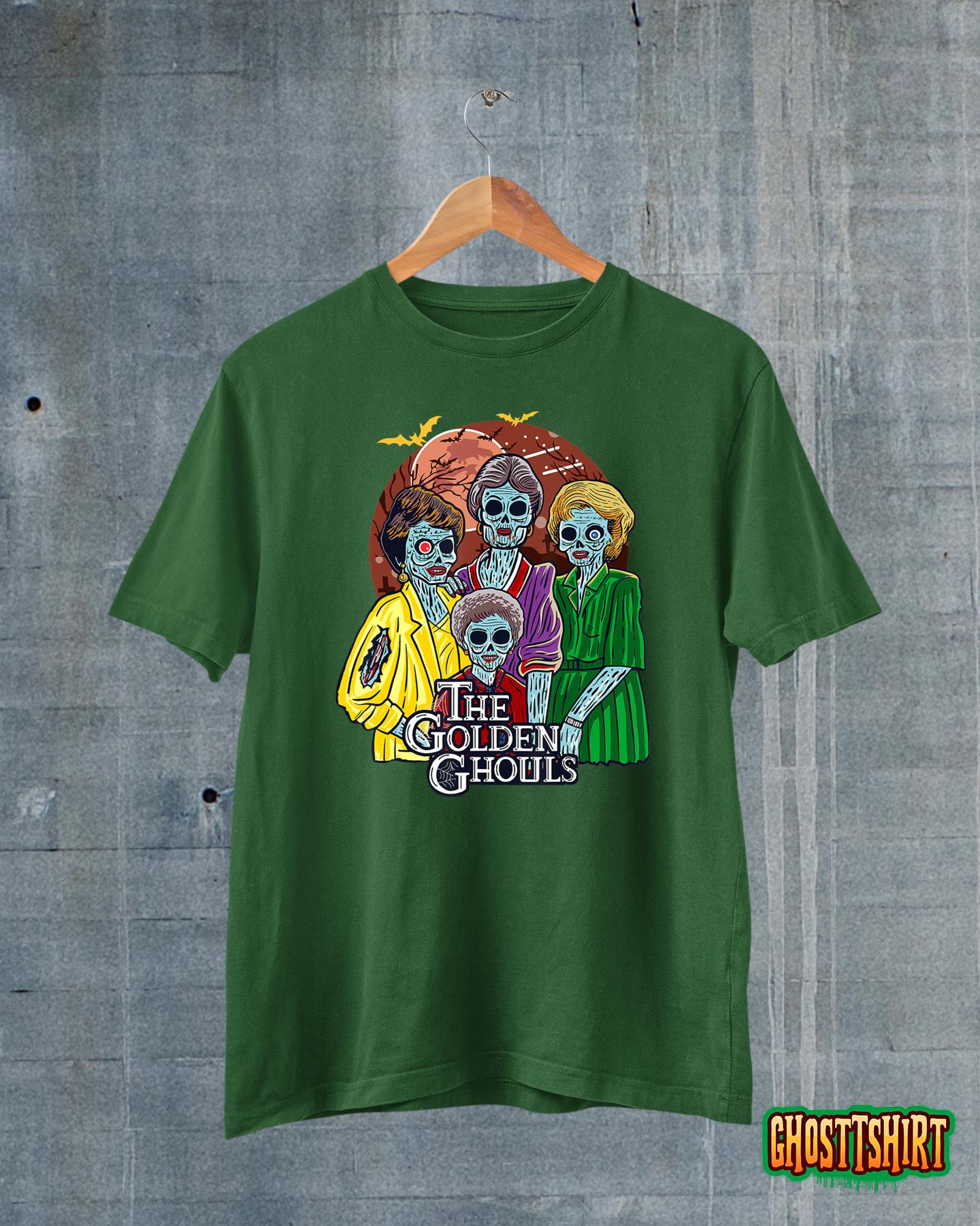 The Golden Ghouls Halloween T-Shirt