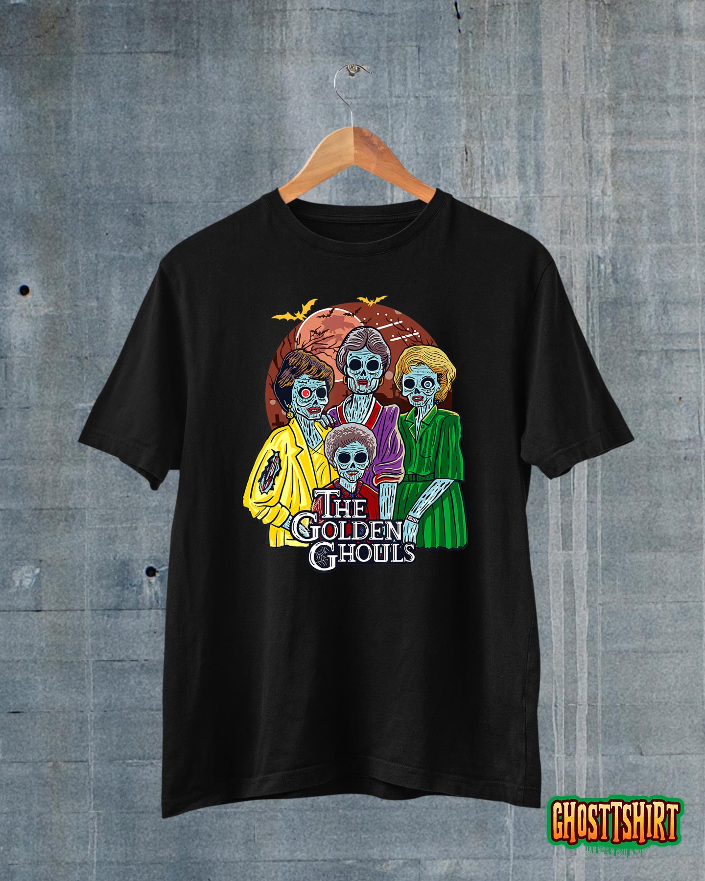 The Golden Ghouls Halloween T-Shirt