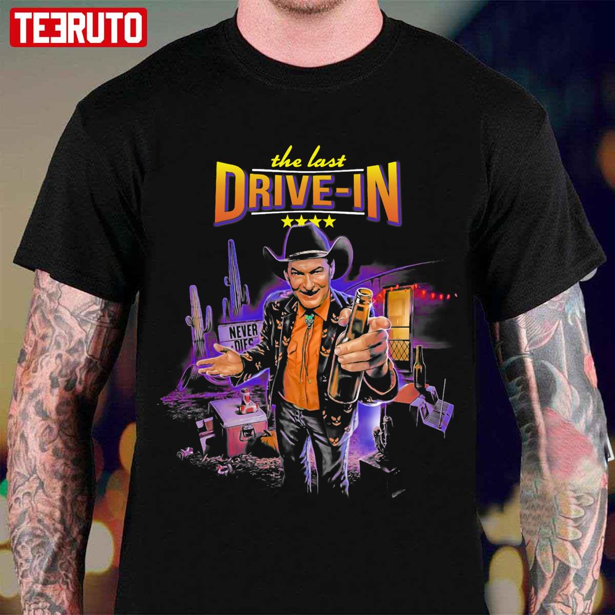 The Last Drive In Horror For Holiday Halloween Unisex T-Shirt