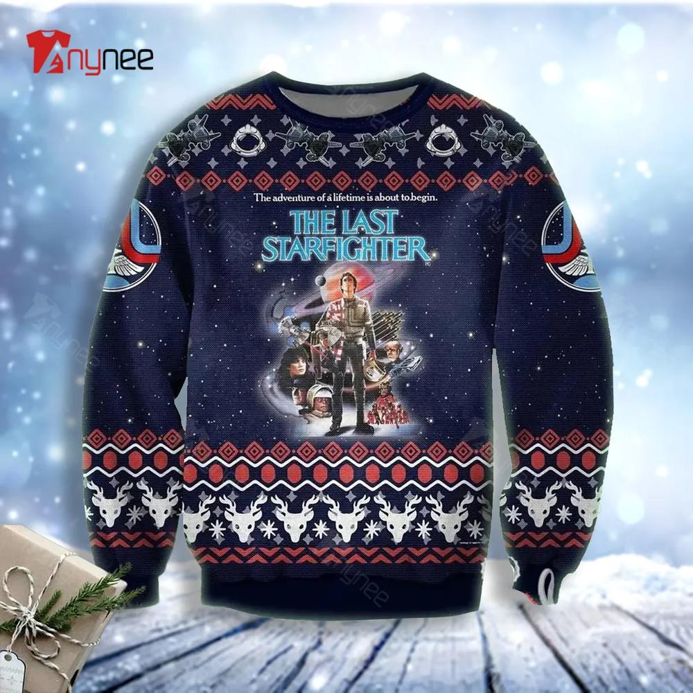 The Last Starfighter Poster Ugly Christmas Sweater- Best Christmas Gifts 2023