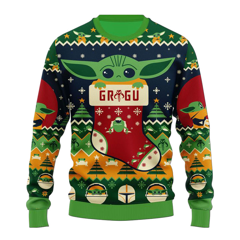 The Mandalorian And Grogu Ugly Sweater – Best Christmas Gifts 2023