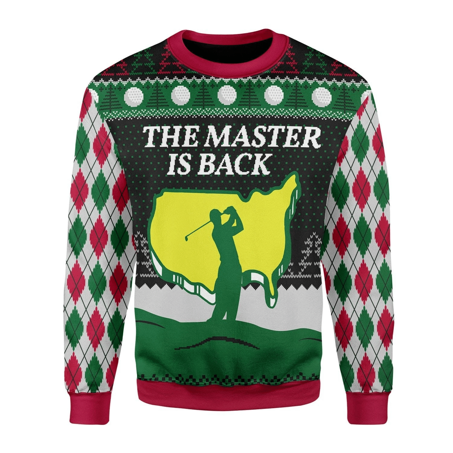 The Master Is Back Ugly Christmas Sweater | For Men & Women | Adult | US3649- Best Christmas Gifts 2023