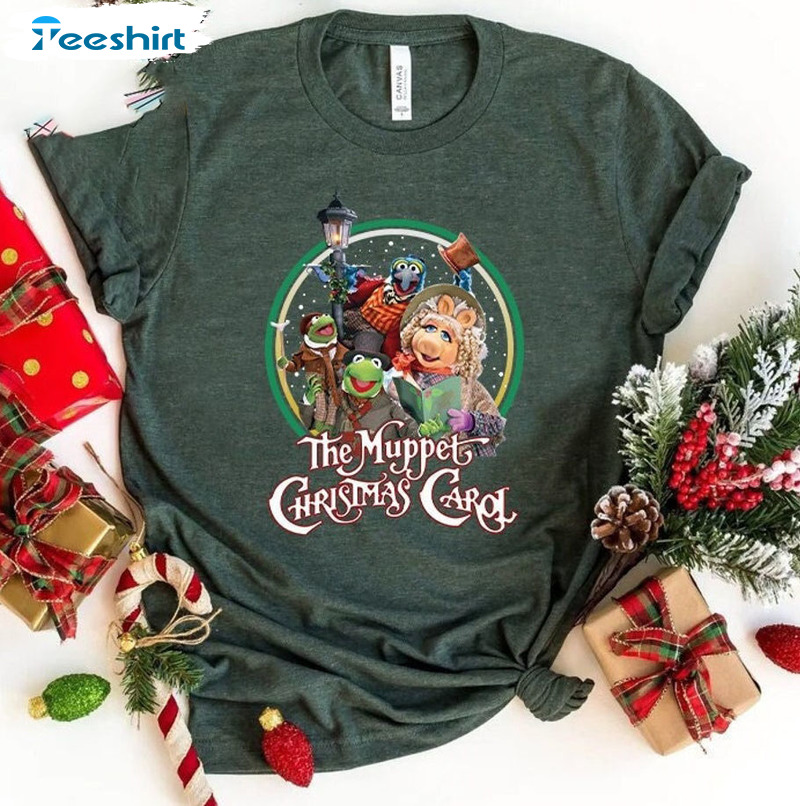 The Muppet Christmas Carol Shirt – Christmas Carol Vintage Sweatshirt Crewneck