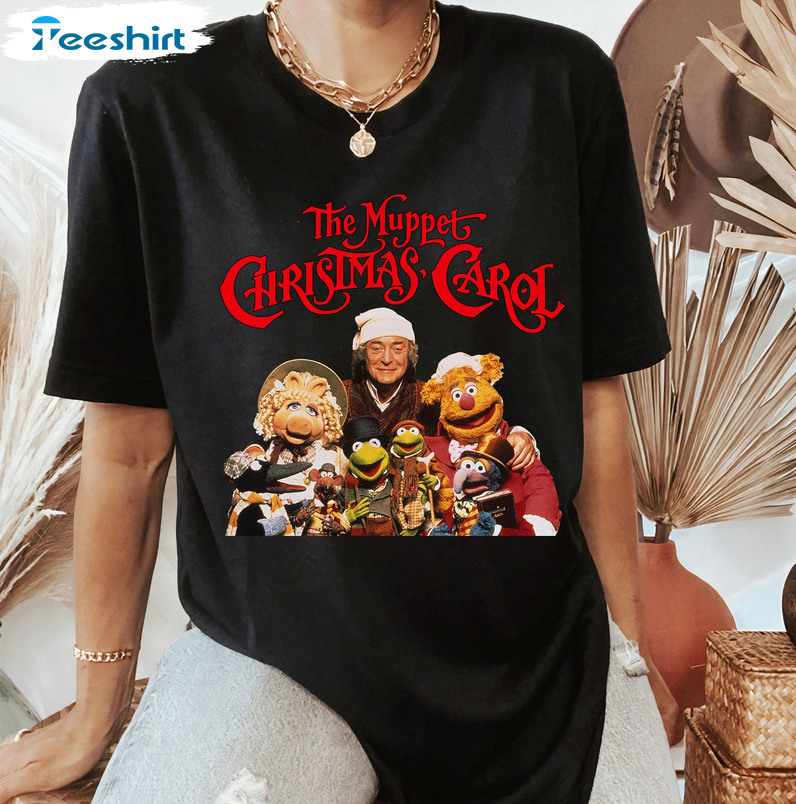 The Muppet Christmas Carol Shirt, Funny Christmas Long Sleeve Unisex Hoodie