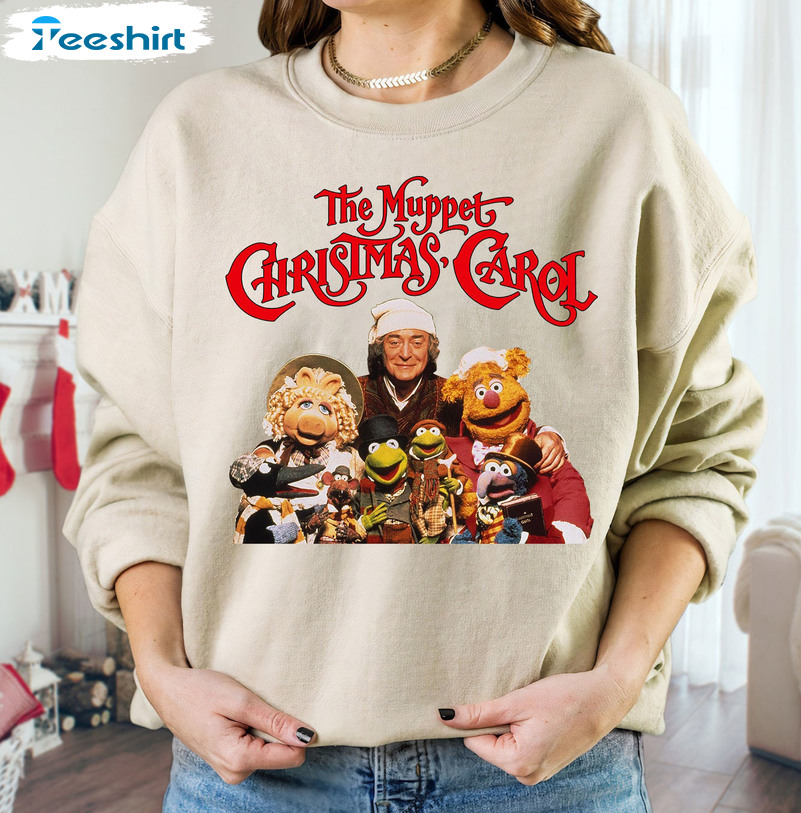 The Muppet Christmas Carol Shirt, Funny Christmas Long Sleeve Unisex Hoodie