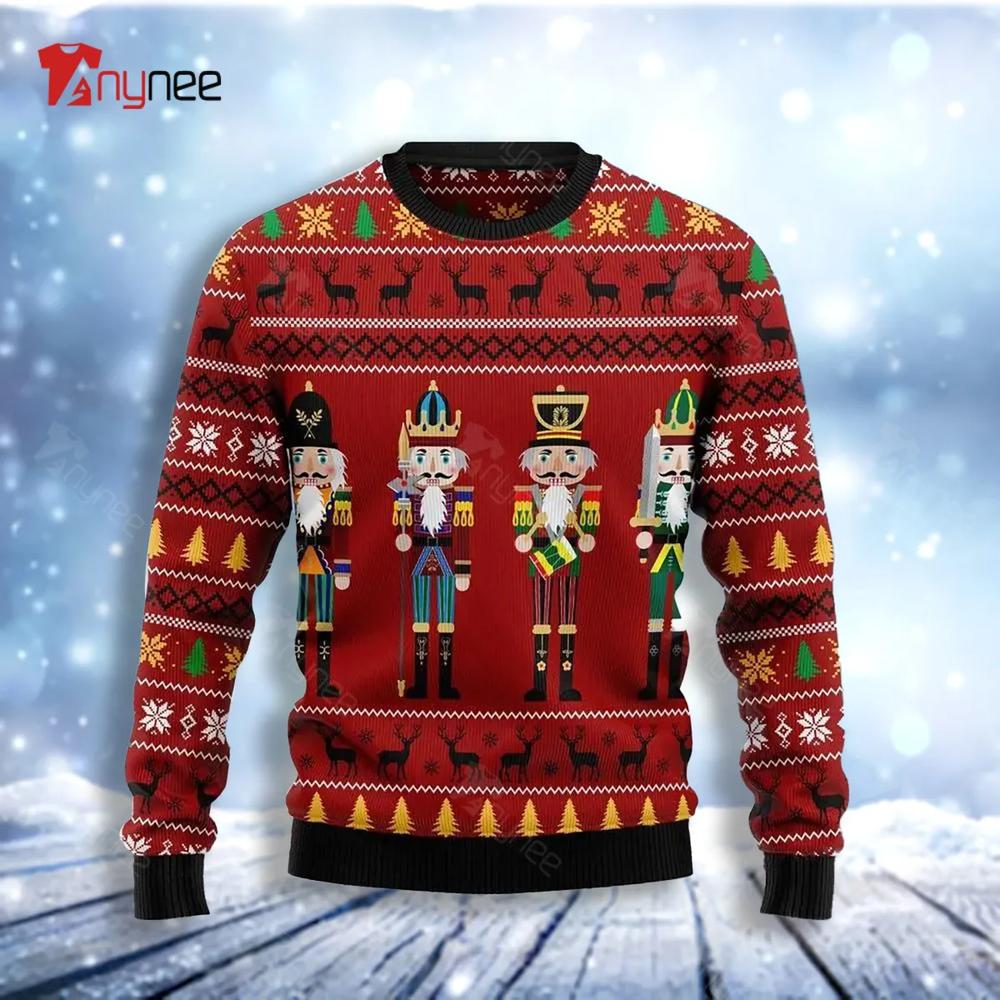 The Nutcracker Funny Family Ugly Christmas Sweater- Best Christmas Gifts 2023