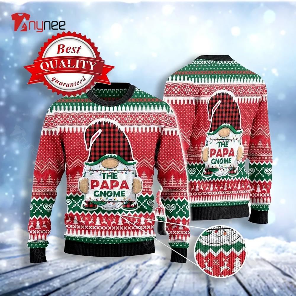 The Papa Gnome Ugly Christmas Sweater- Best Christmas Gifts 2023