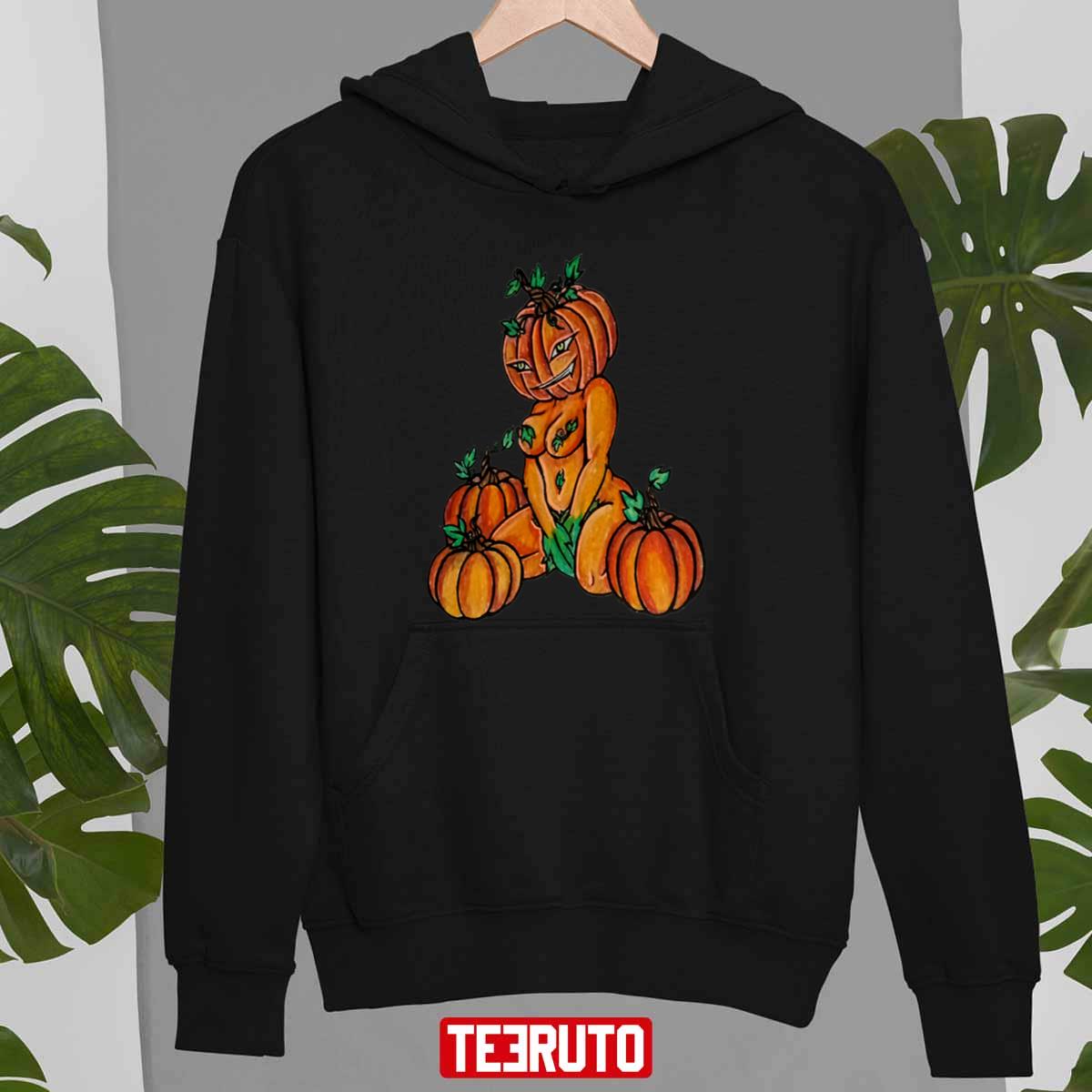 The Playful Pumpkin Patch Halloween Unisex Sweatshirt