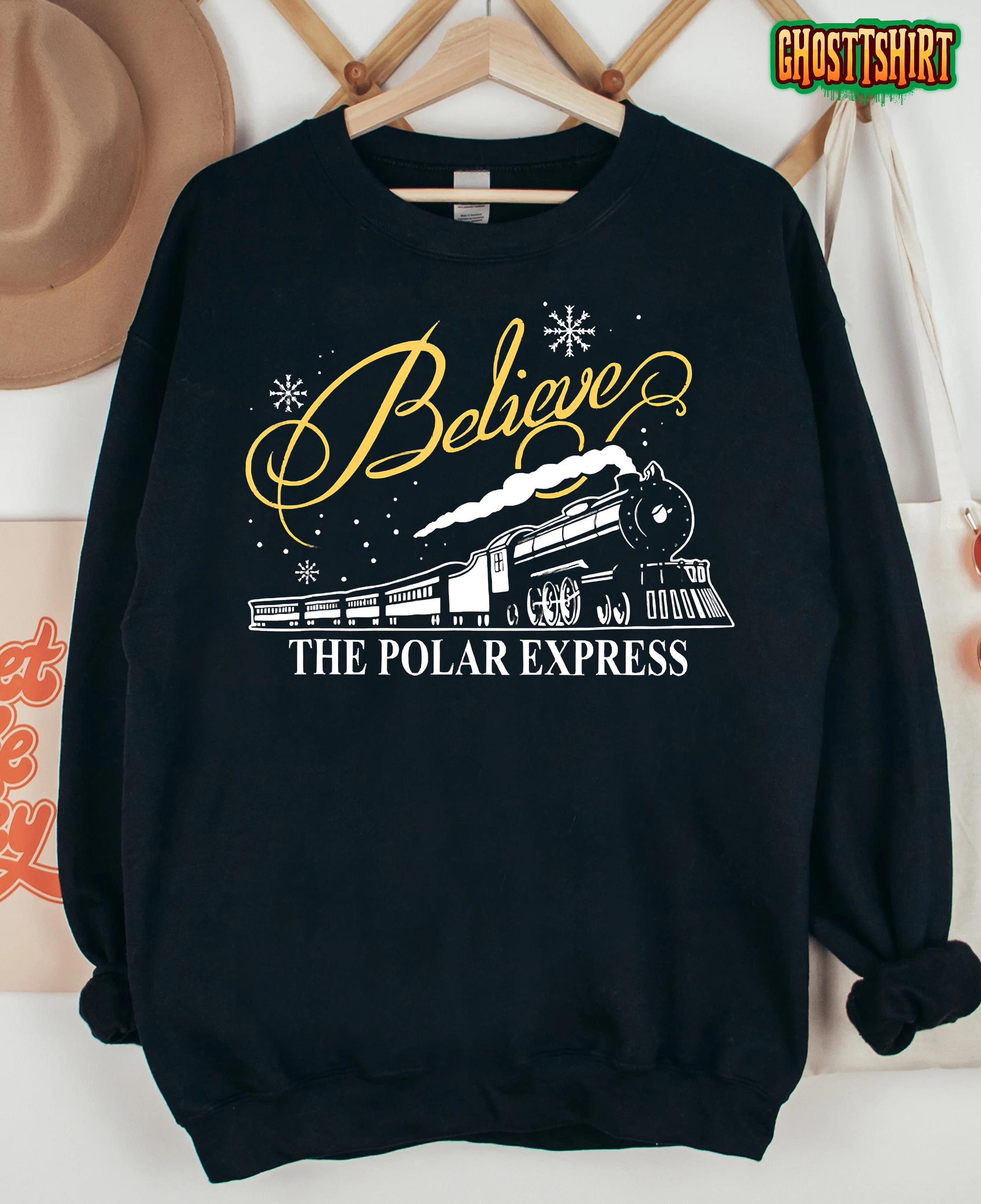 The Polar Express Believe – Christmas Family Pajamas T-Shirt