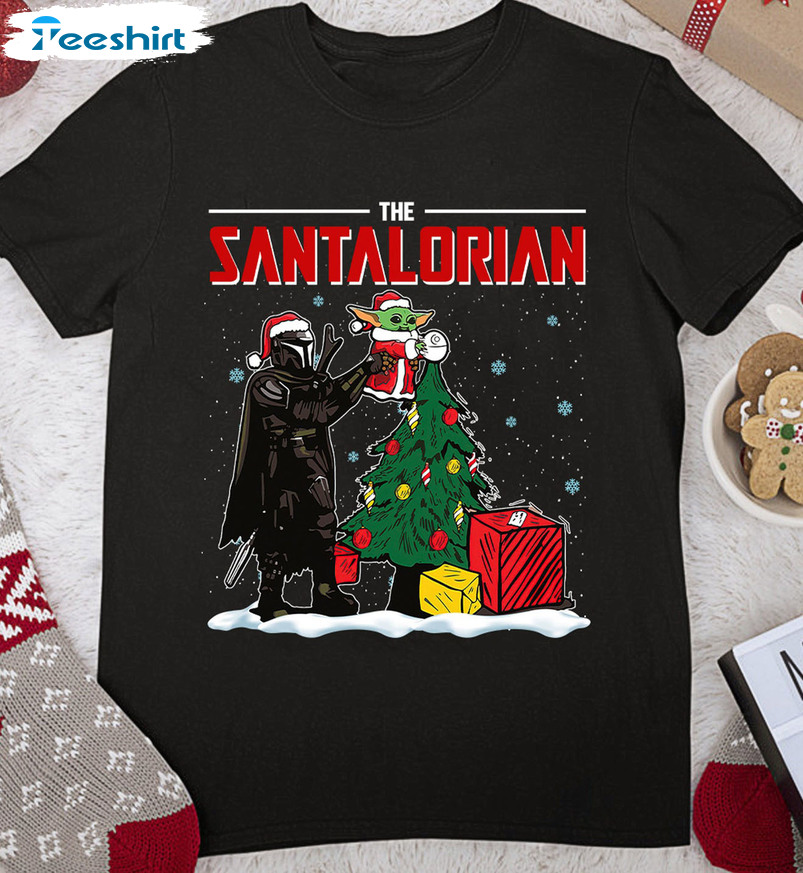 The Santalorian Shirt – Star Wars Christmas Unisex T-shirt Short Sleeve