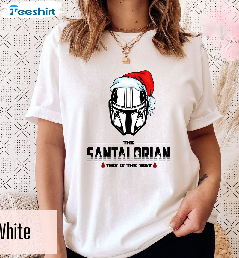 The Santalorian This Is The Way Shirt – Christmas Santa Claus Unisex T-shirt Sweater