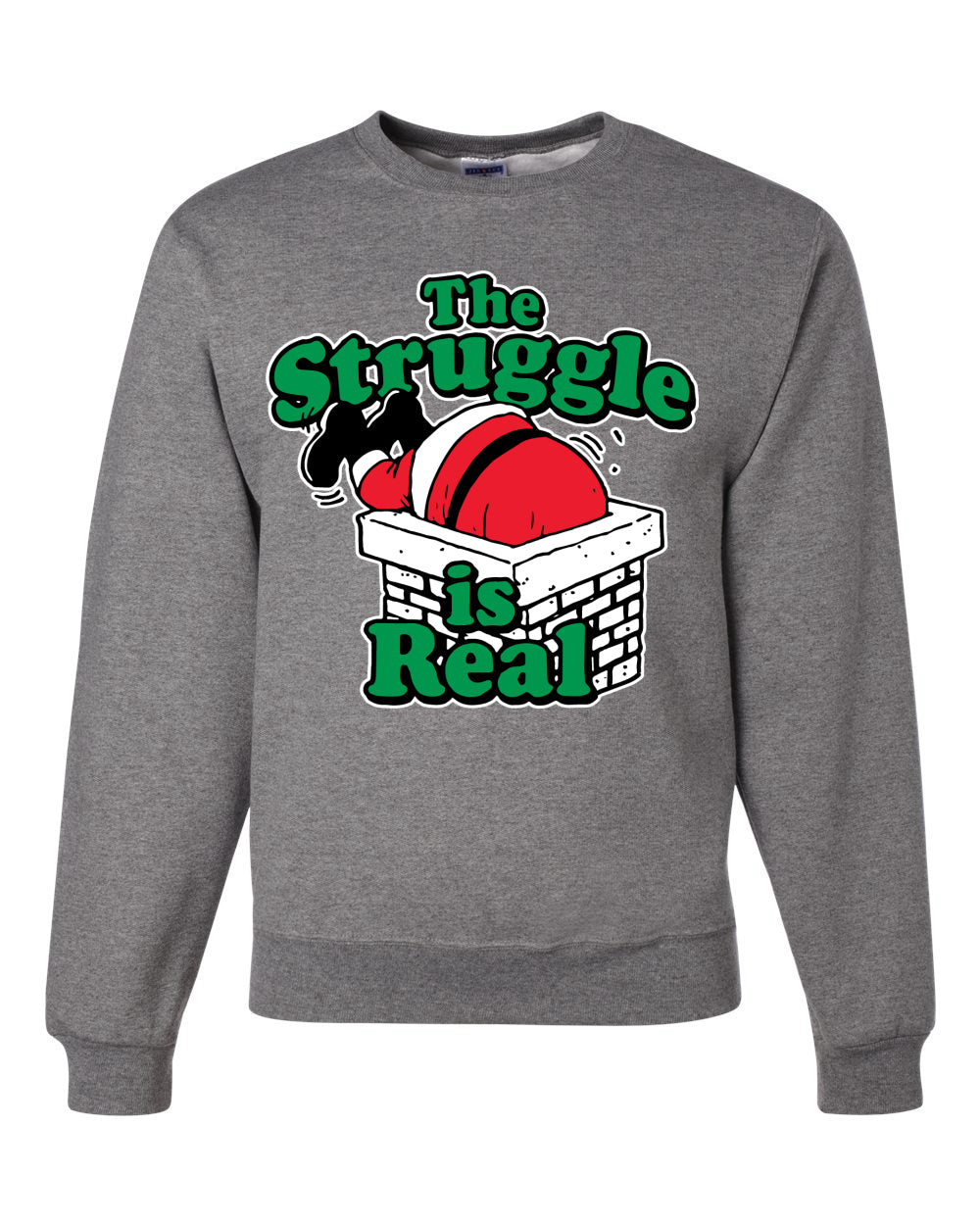 The Struggle is Real Xmas Ugly Christmas Sweater- Best Christmas Gifts 2023