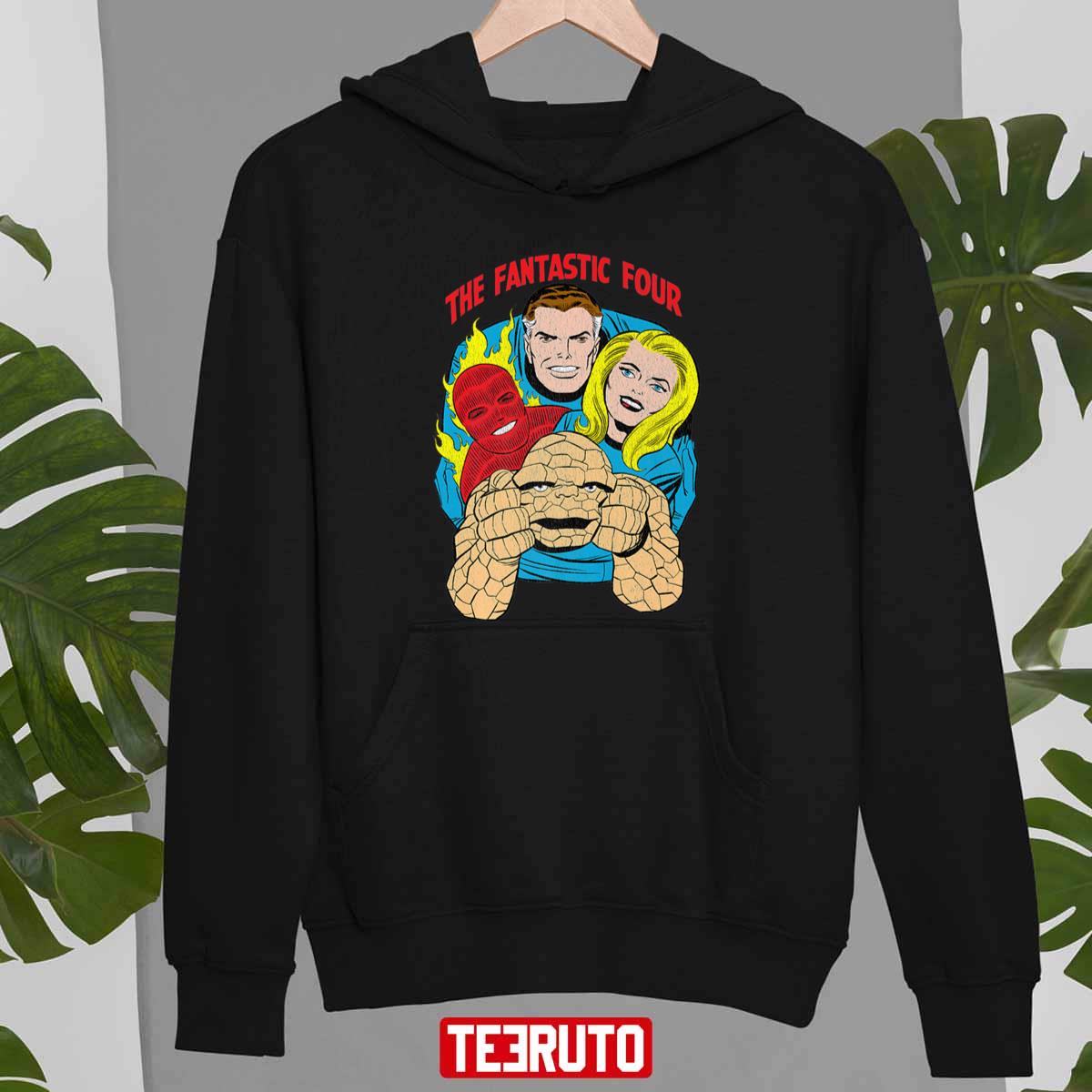 The Tastic Four Retro Comic Halloween Unisex Sweatshirt