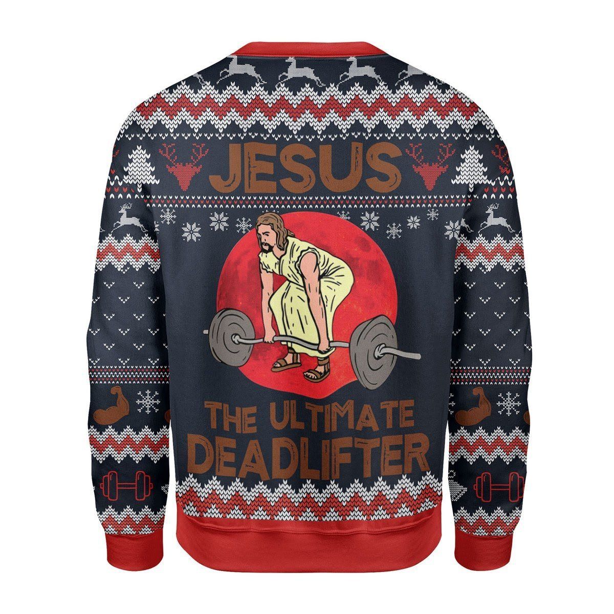 The Ultimate Deadlifter Ugly Christmas Sweater | For Men & Women | Adult | US3400- Best Christmas Gifts 2023