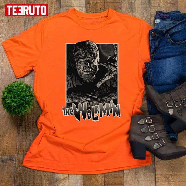 The Wolfman Wolfman Wolf Man Werewolf Halloween Unisex T-Shirt