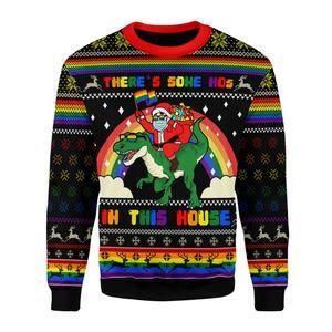 There’s Some Hos In This House Ugly Christmas Sweater | For Men & Women | Adult | US3375- Best Christmas Gifts 2023