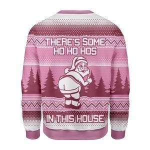 There’s Some Hos In This House Ugly Christmas Sweater | For Men & Women | Adult | US3544- Best Christmas Gifts 2023