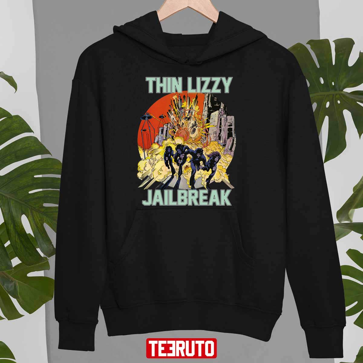 Thin Lizzy Jailbreak Explosion Halloween Unisex Sweatshirt