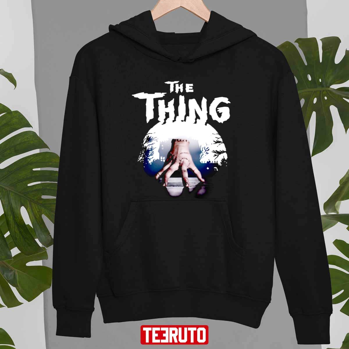 Thing Hand Wednesday Addams Halloween Unisex Sweatshirt