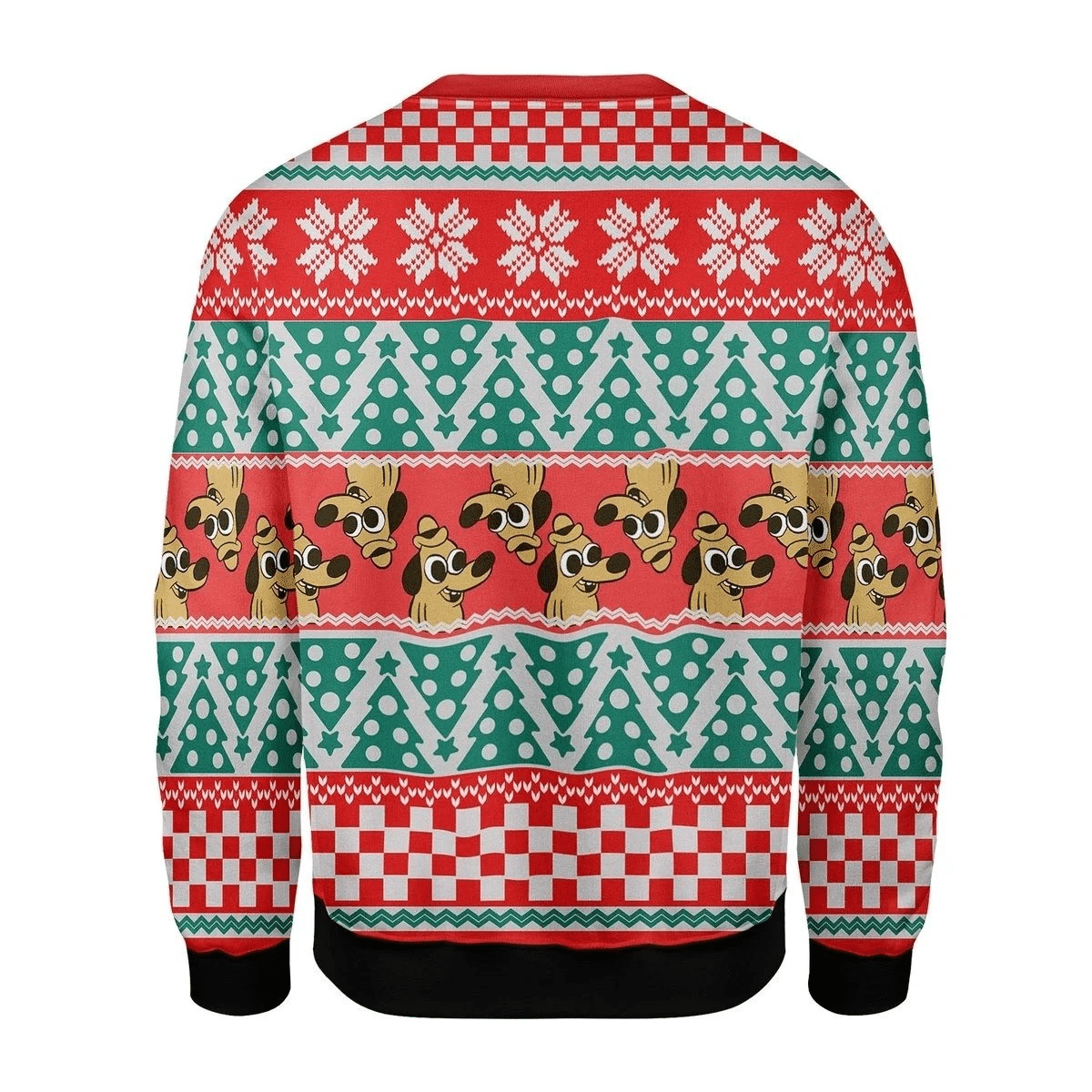 This Is Fine Meme Ugly Christmas Sweater | For Men & Women | Adult | US3738- Best Christmas Gifts 2023