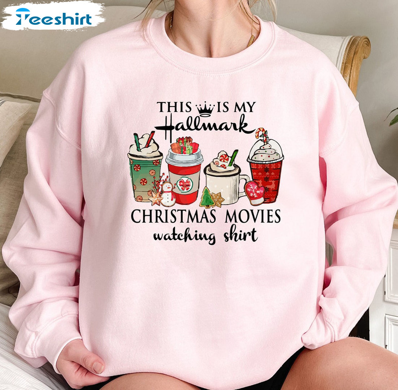 This Is My Christmas Movie Watching Shirt, Christmas Vintage Unisex Hoodie Tee Tops