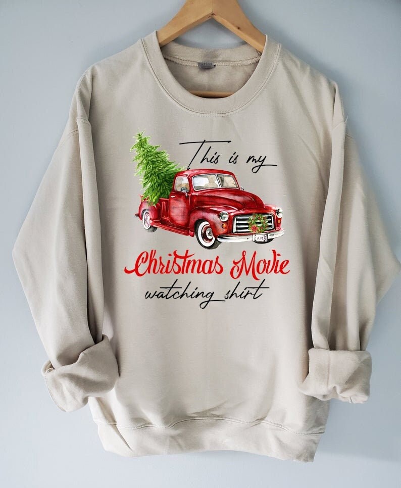 This Is My Christmas Movie Watching Sweatshirt