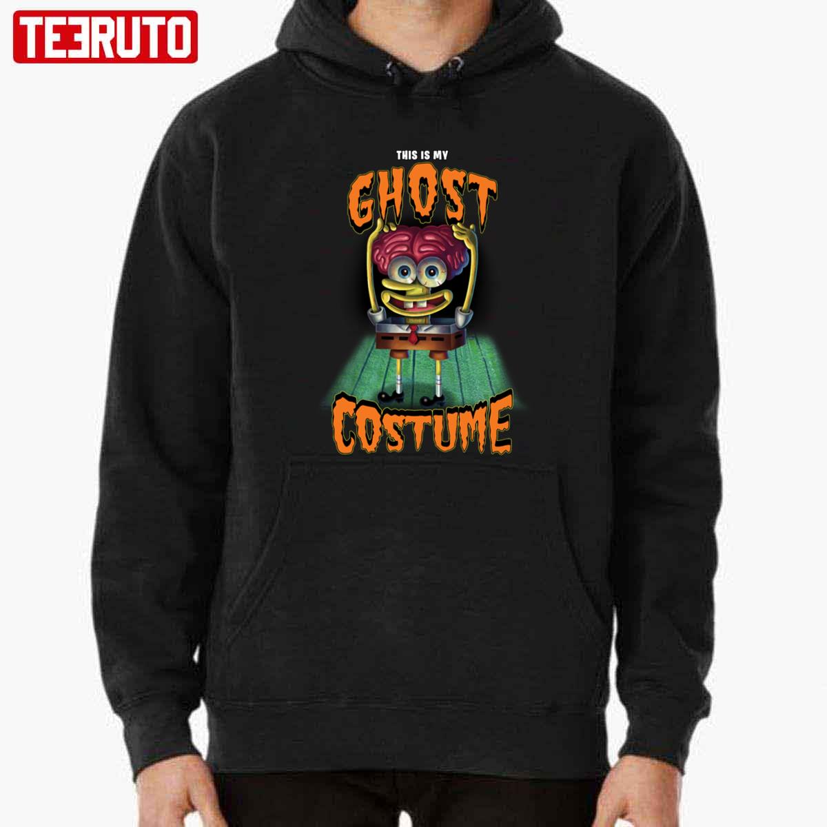 This Is My Ghost Costume Halloween Spongebob Unisex T-Shirt