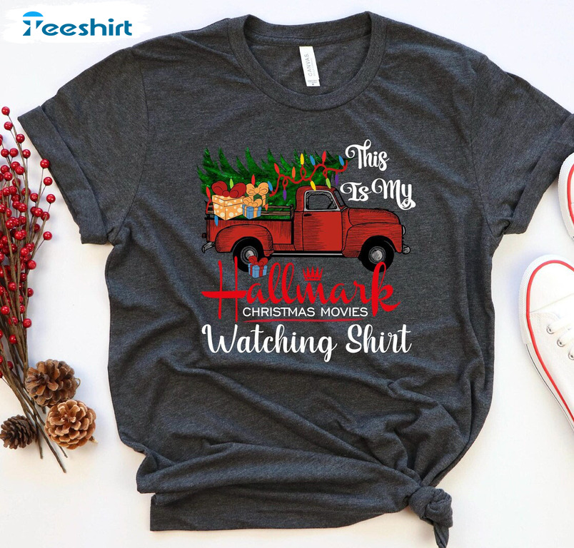 This Is My Hallmark Christmas Movie Watching Christmas Sweatshirt, Unisex Hoodie