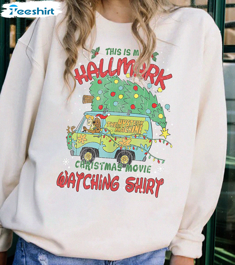 This Is My Hallmark Christmas Movie Watching Shirt – Scooby Doo Tee Tops Sweater