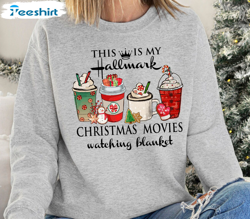 This Is My Hallmark Movie Watching Shirt, Christmas Movies Unisex Hoodie Tee Tops