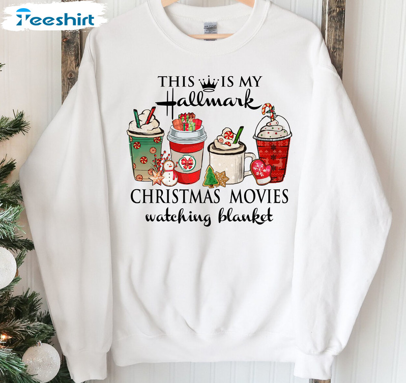 This Is My Hallmark Movie Watching Shirt, Christmas Movies Unisex Hoodie Tee Tops