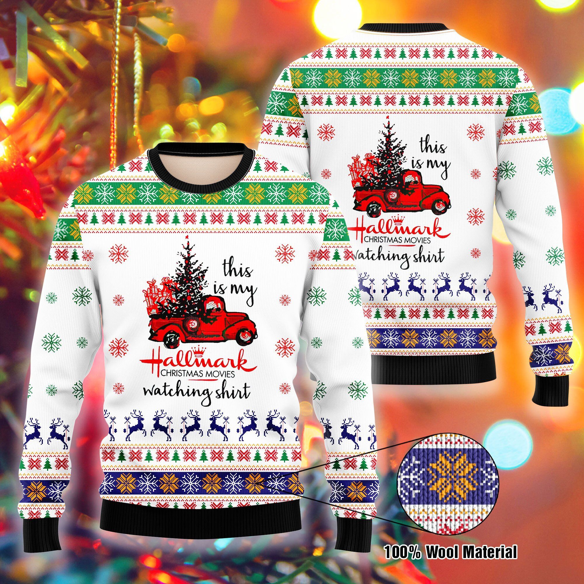 This Is My Hallmark Ugly Christmas Sweater | For Men & Women | Adult | US1703- Best Christmas Gifts 2023