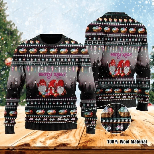 Three Gnomes For Crochet Lovers Ugly Christmas Sweater | For Men & Women | Adult | US1304- Best Christmas Gifts 2023