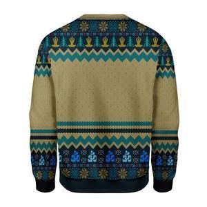 Throat Chakra Ugly Christmas Sweater | For Men & Women | Adult | US3588- Best Christmas Gifts 2023