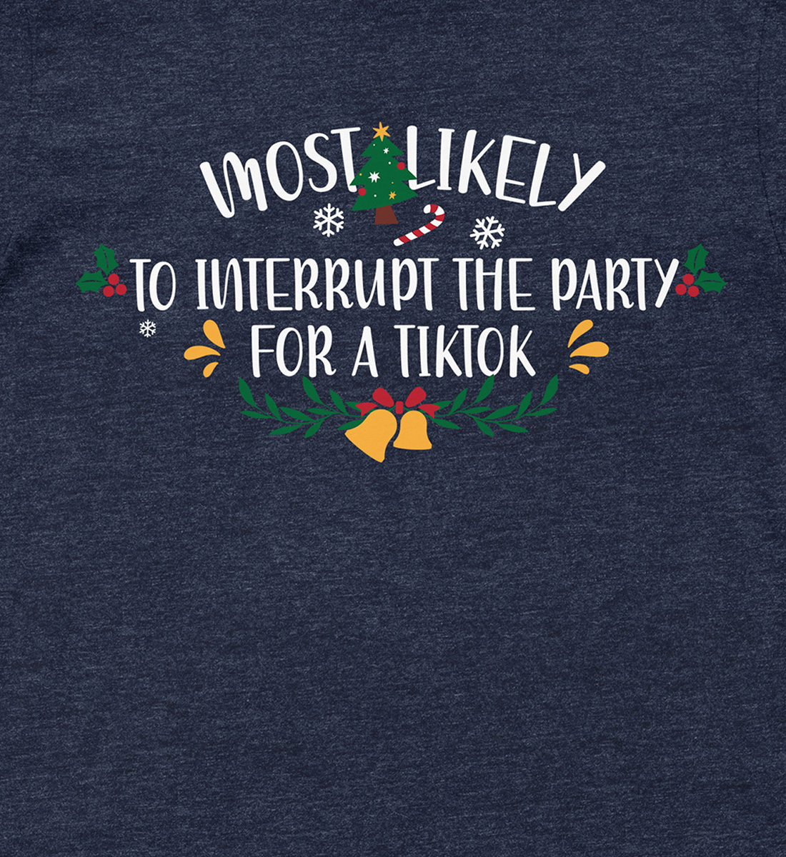 TikTok Party Interrupter Christmas Shirt