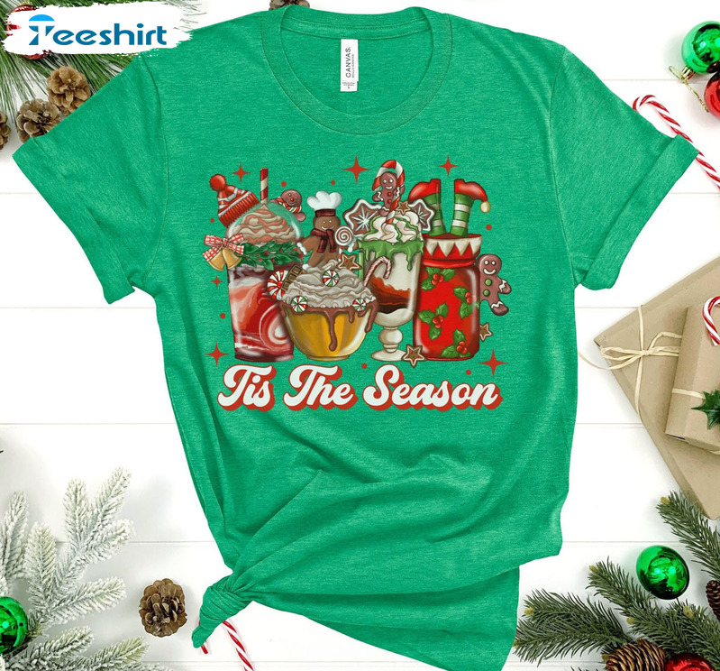 Tis The Damn Season Shirt – Christmas Grinch Sweatshirt Crewneck