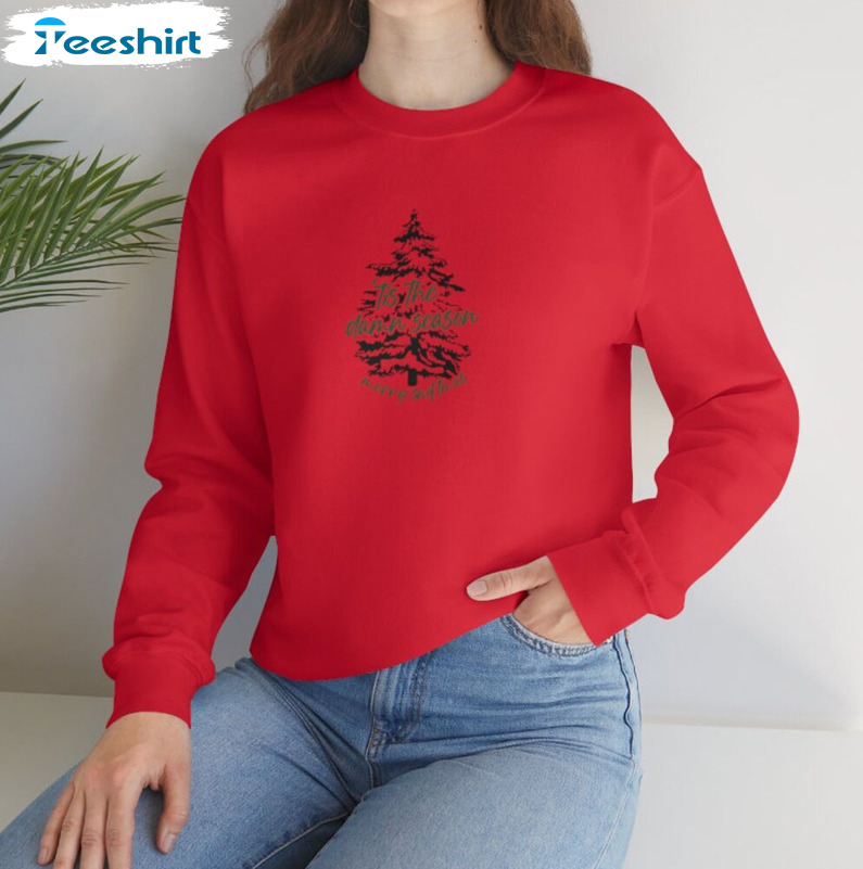 Tis The Damn Season Shirt – Taylor Swift Christmas Crewneck Tee Tops